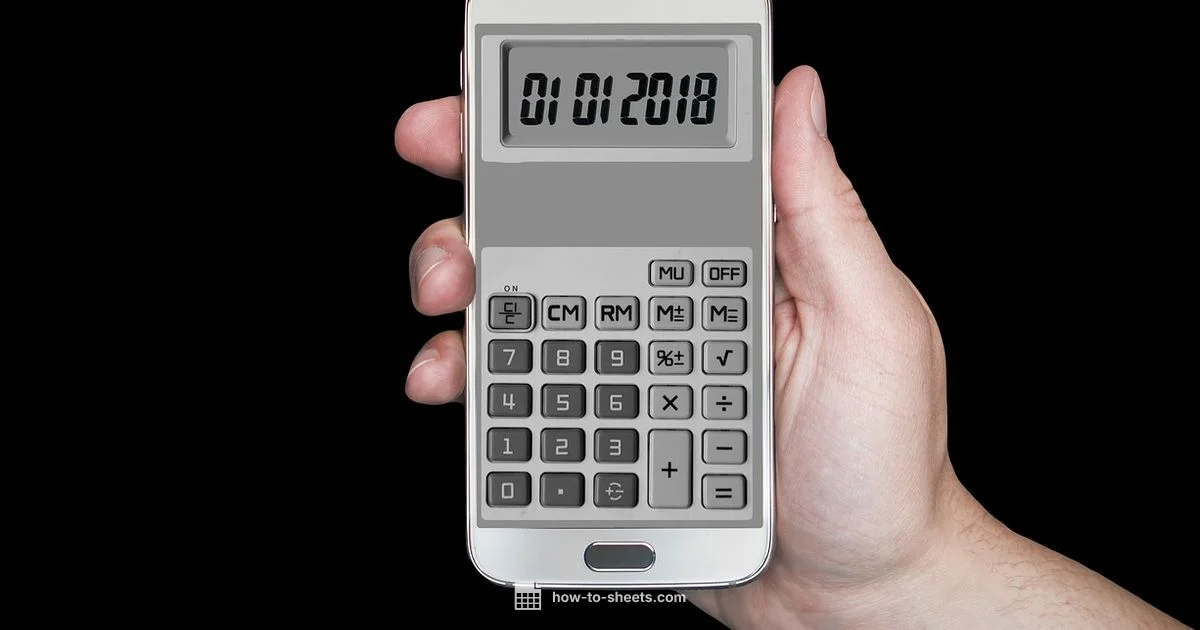 Date Difference in Sheets - How To Sheets