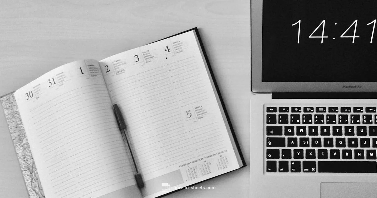 Time Block Planner - How To Sheets