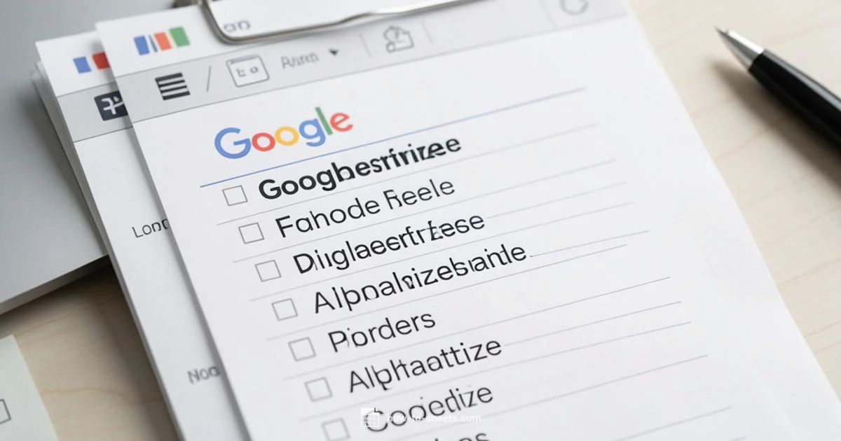 Alphabetize Lists - How To Sheets