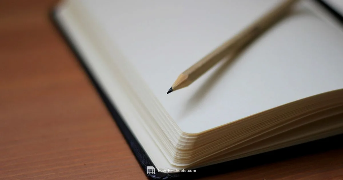 To-Do Template in Sheets - How To Sheets