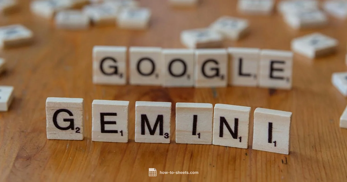 AI in Sheets - How To Sheets