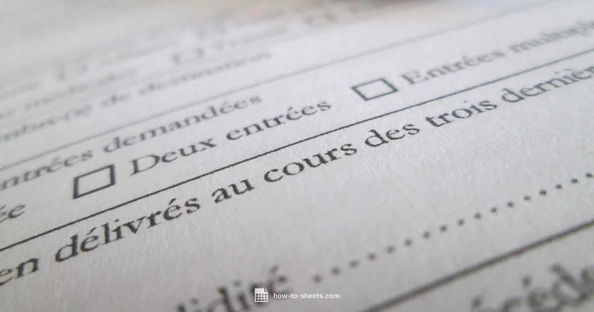 Sheets to Forms - How To Sheets