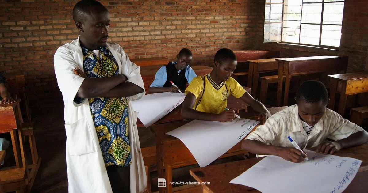 Attendance Template - How To Sheets