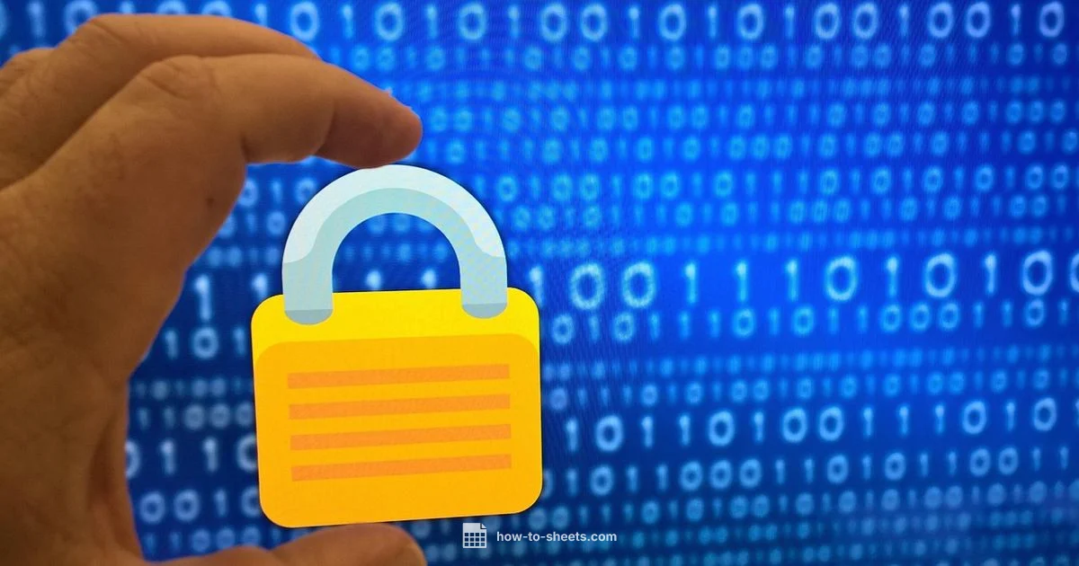 Passwords in Sheets - How To Sheets