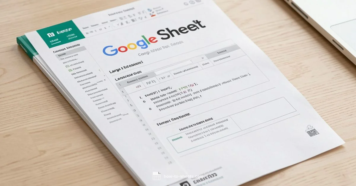 Big Sheets Guide Big Sheets Guide - How To Sheets