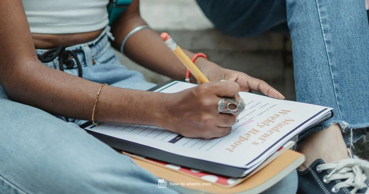 Sample Google Sheets Template - How To Sheets