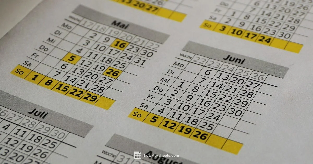Sheets to Calendar Sync - How To Sheets