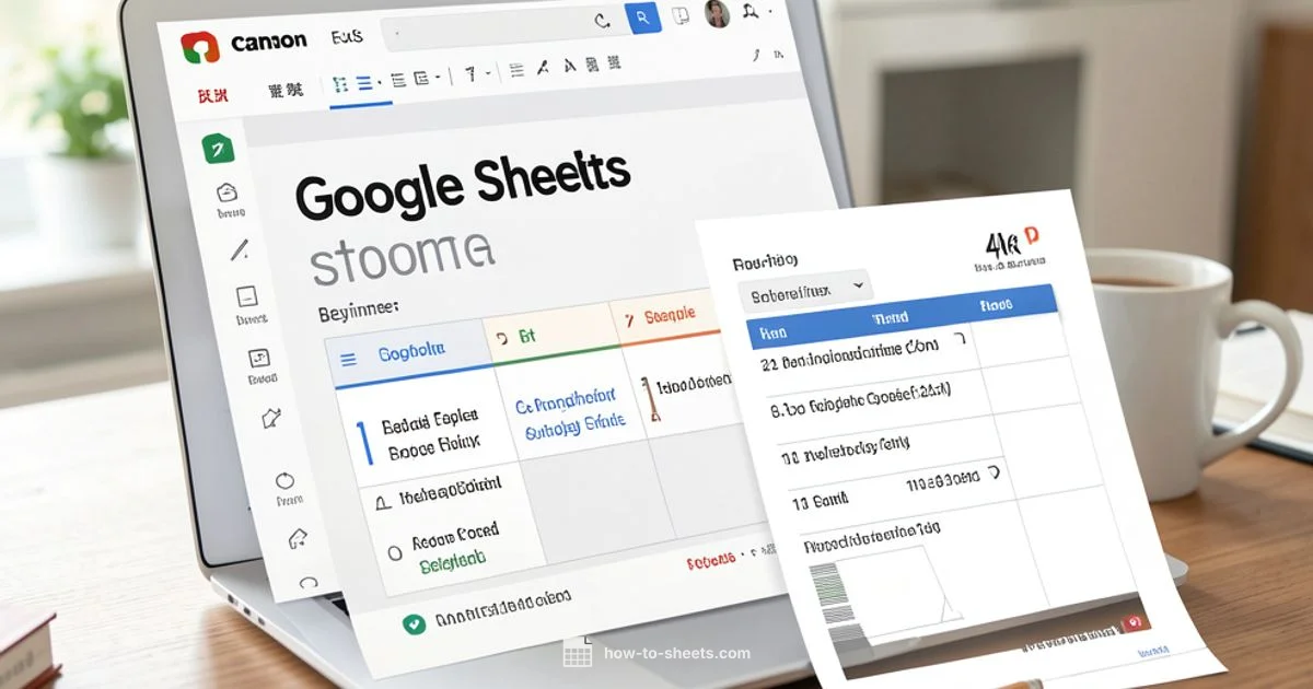 Google Sheets Basics - How To Sheets