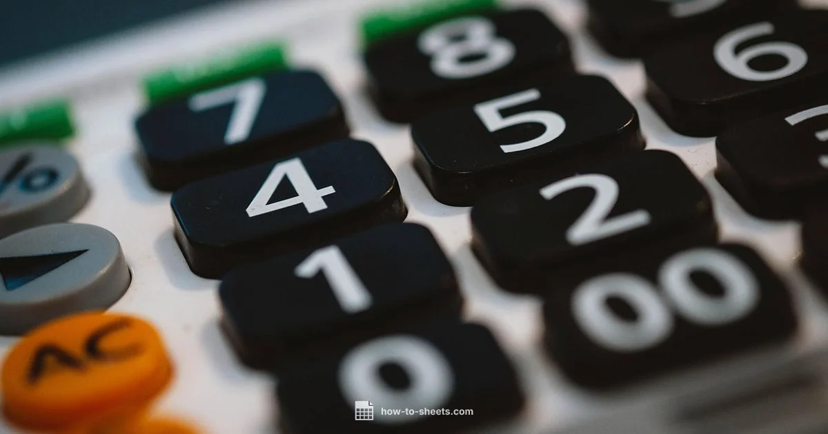 Budget Tracking - How To Sheets