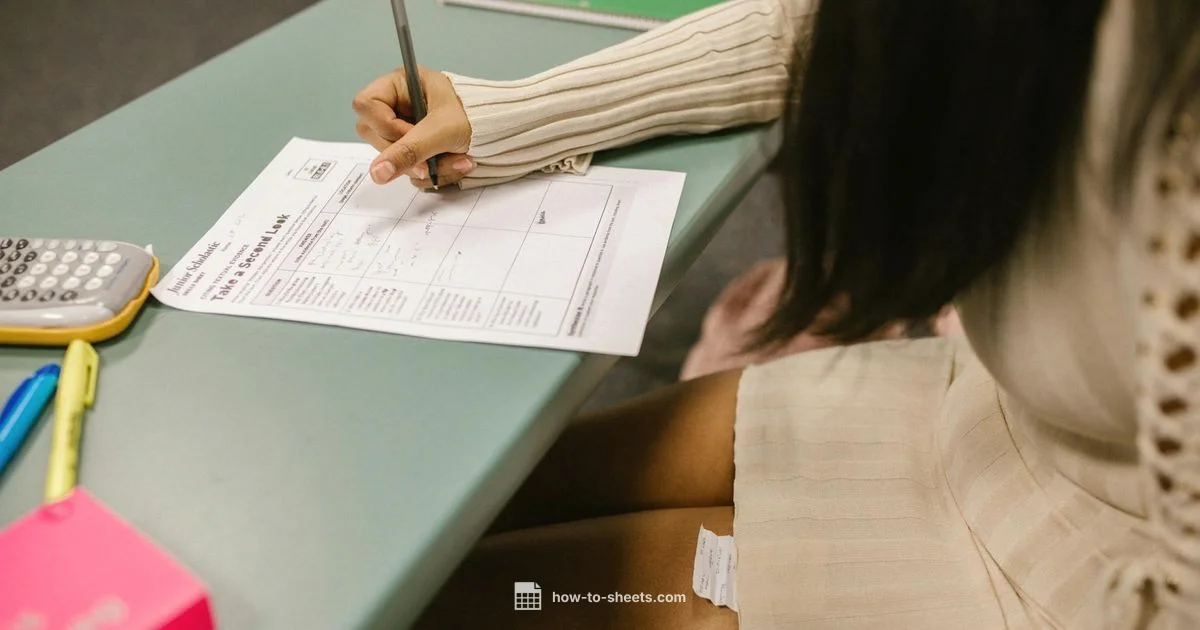 Formula Basics - How To Sheets