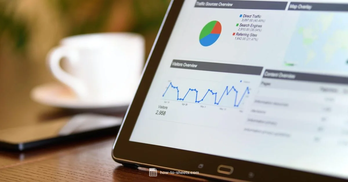 Visitor Dashboard in Sheets - How To Sheets