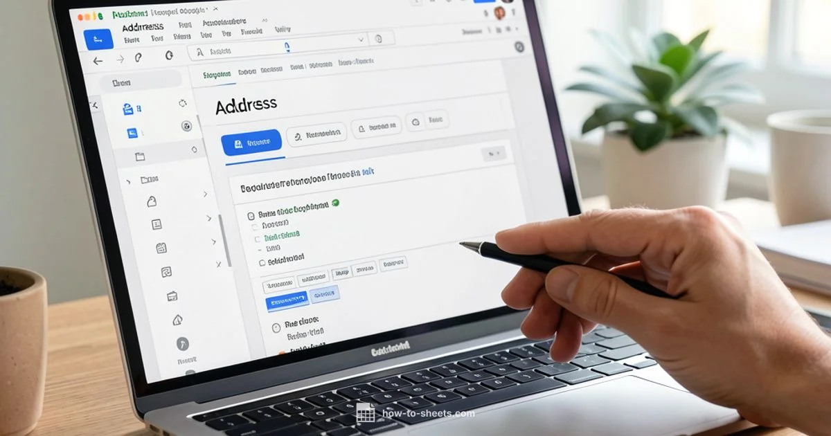 ADDRESS in Sheets - How To Sheets