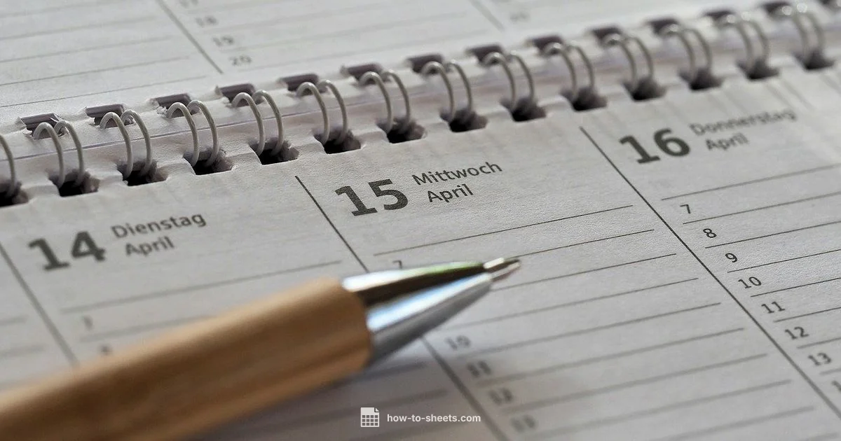 Sheet to Calendar Sync - How To Sheets