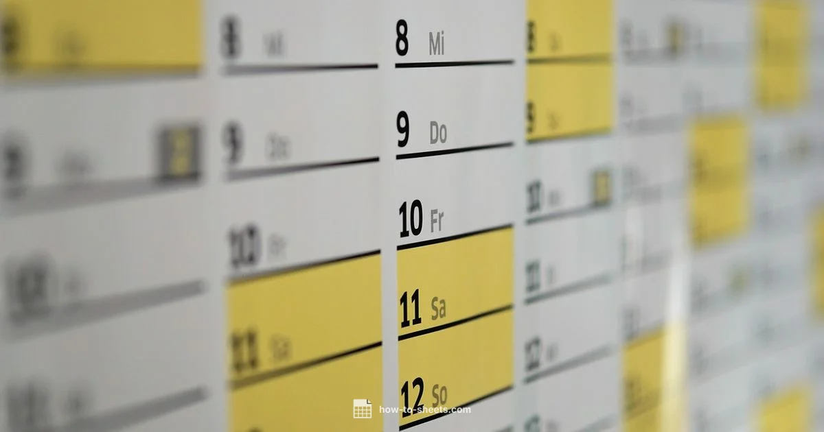 Employee Schedule Template - How To Sheets