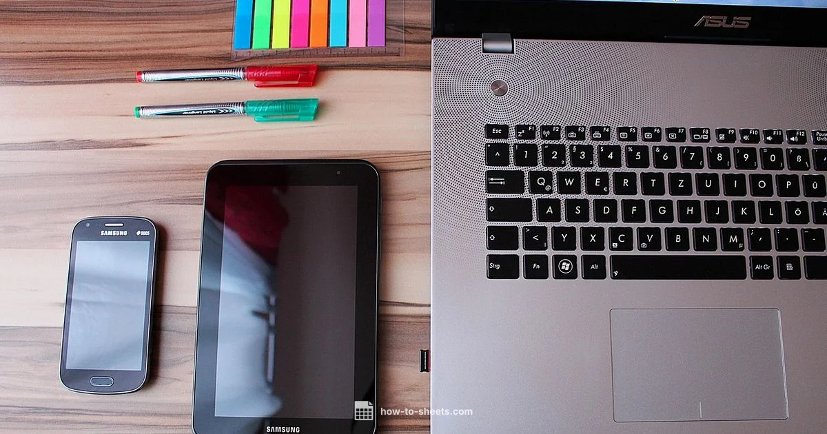 Expenses Tracker Template - How To Sheets