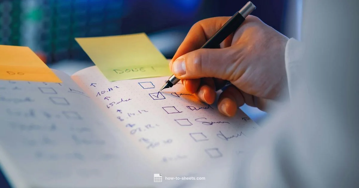 Add Checkmarks in Sheets - How To Sheets