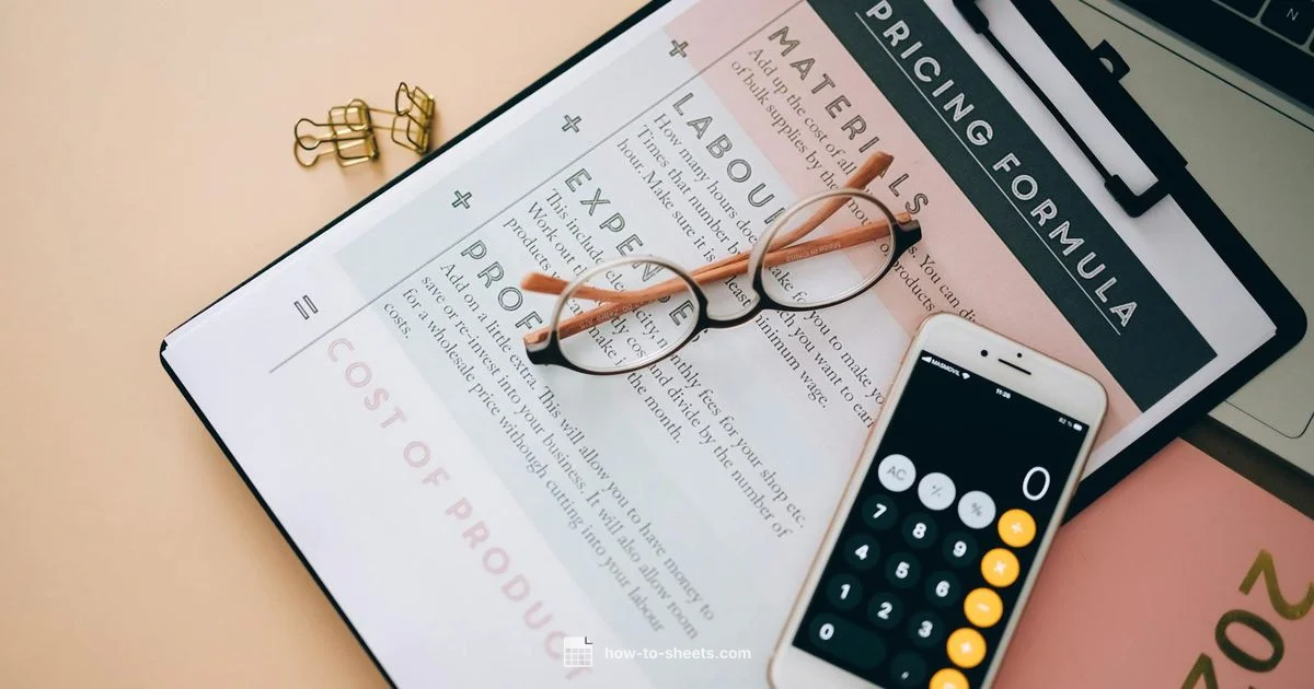 Formula Cheat Sheet - How To Sheets