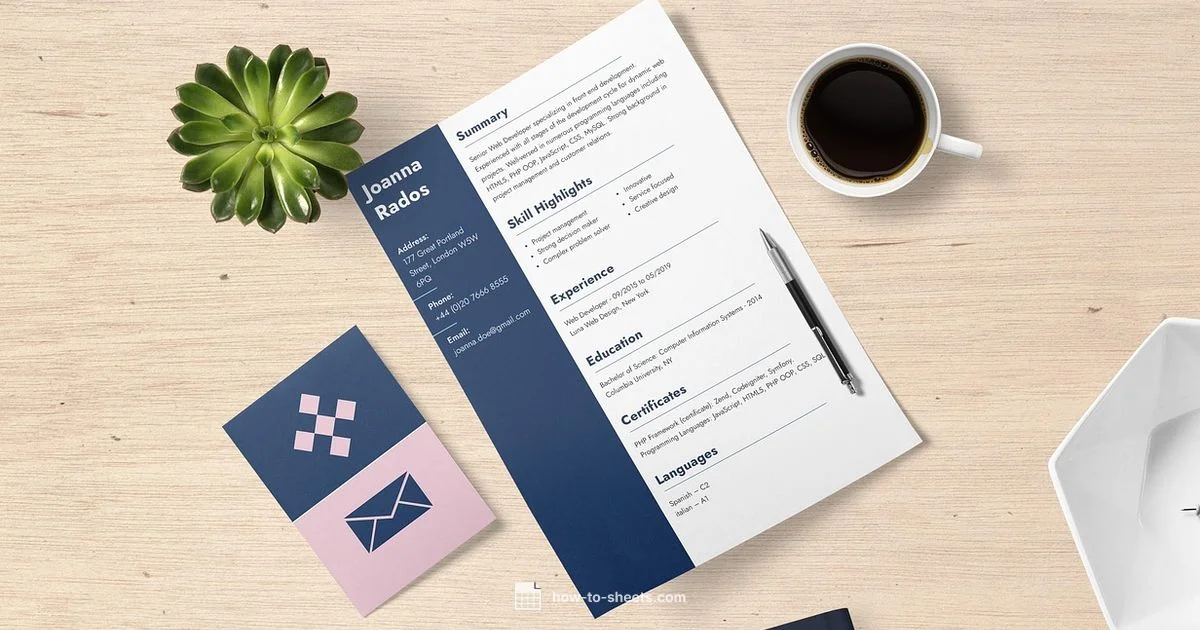 Resume Template Picks Resume Template Picks - How To Sheets