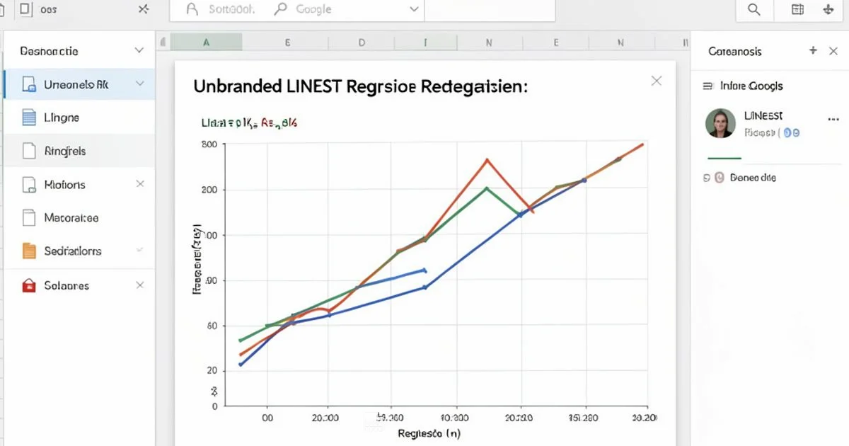 LINEST in Sheets - How To Sheets