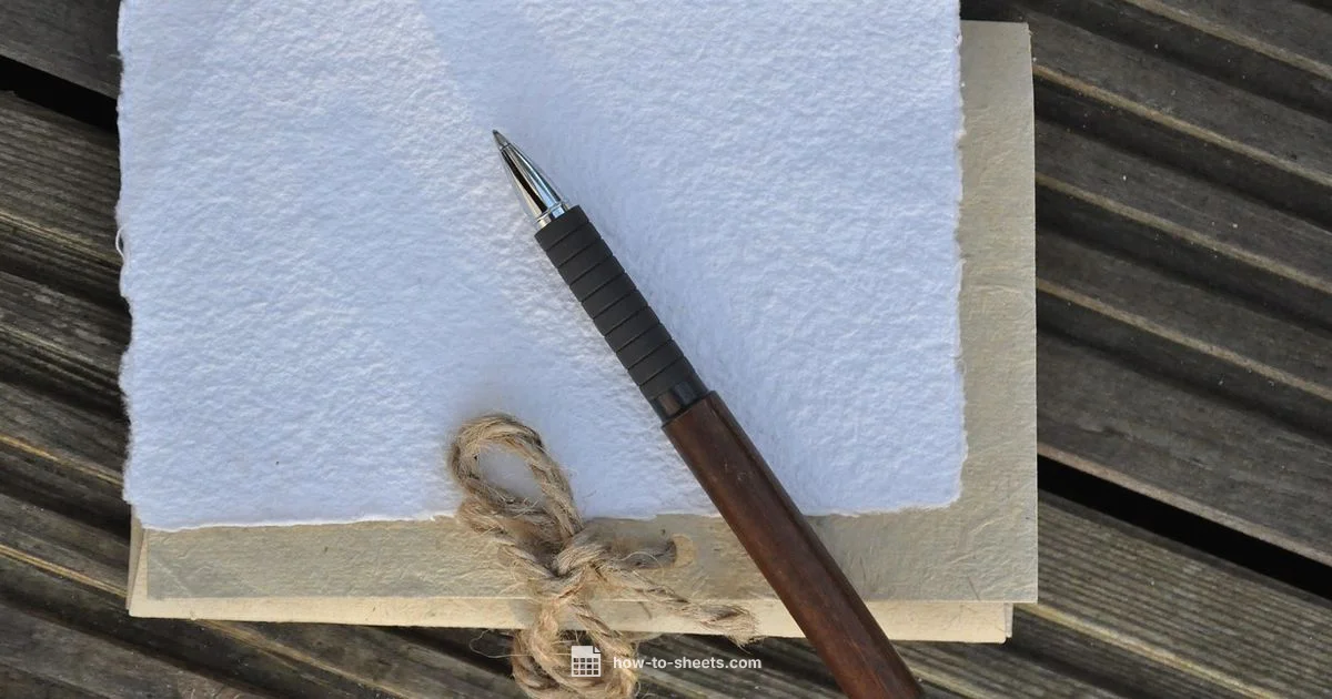 Docs for Writing - How To Sheets