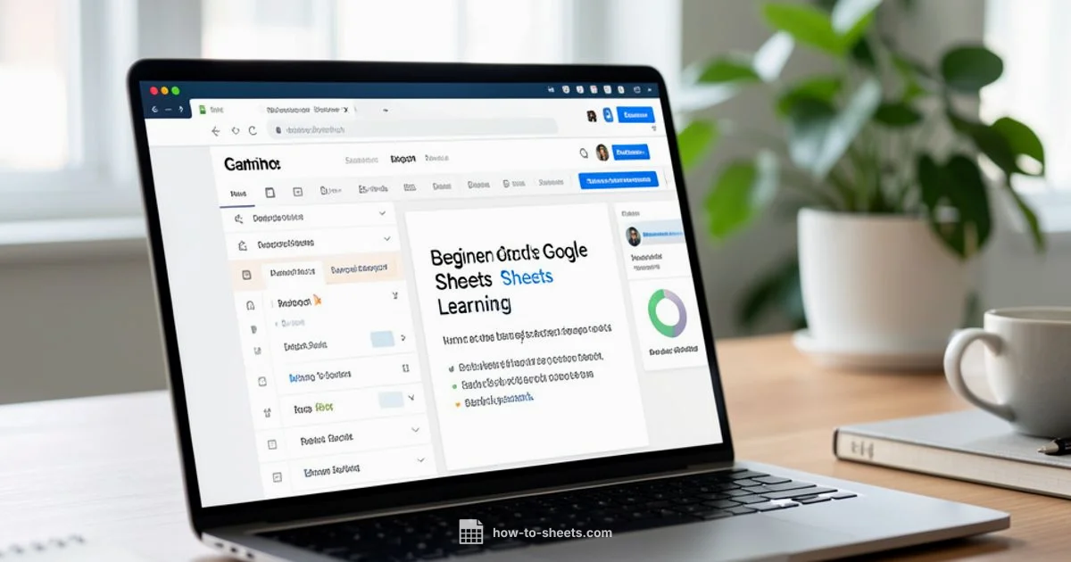Google Sheets for Beginners - How To Sheets