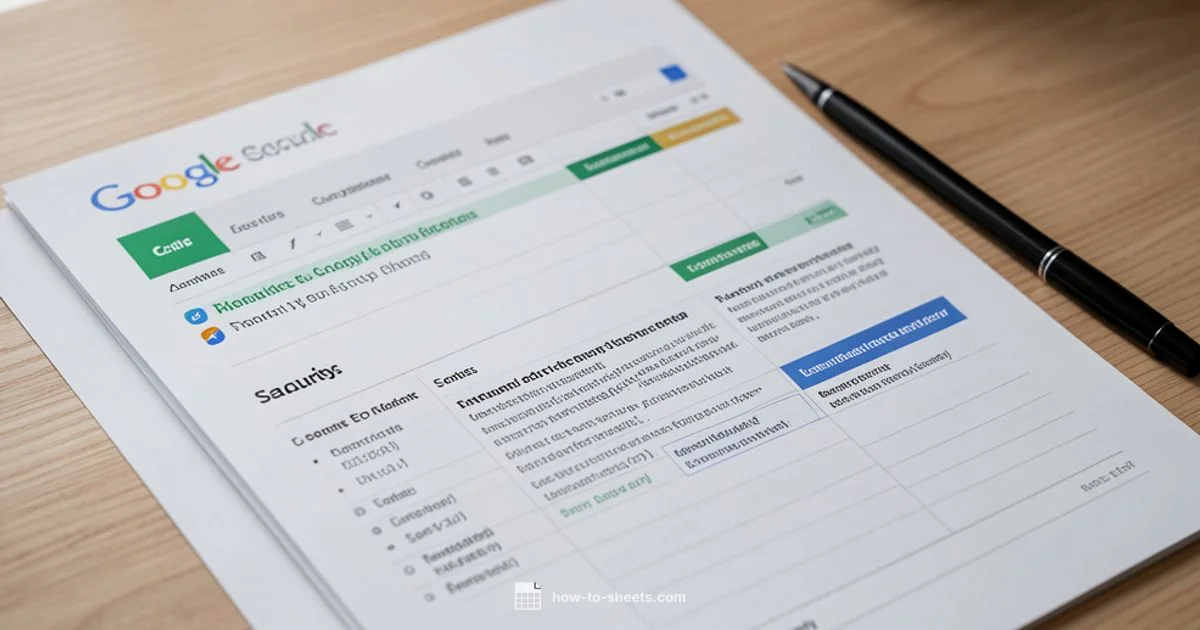 Sheet Security Basics - How To Sheets