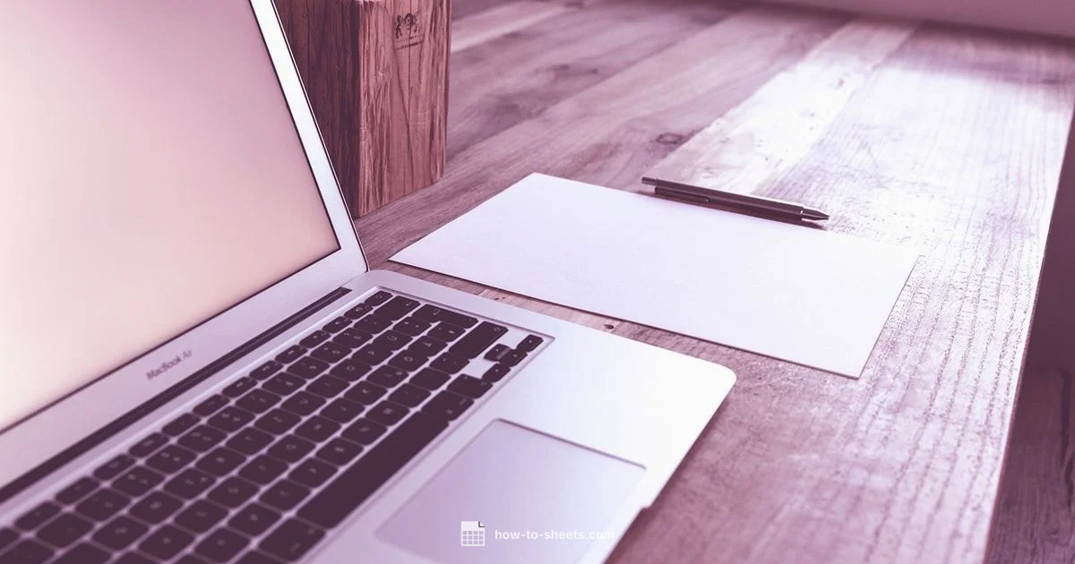 Quotation Template in Sheets - How To Sheets