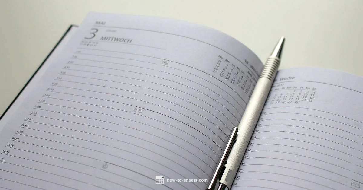 Date List Guide - How To Sheets