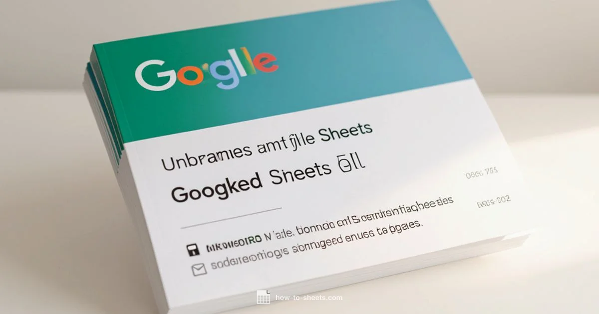 Sheet Formats - How To Sheets