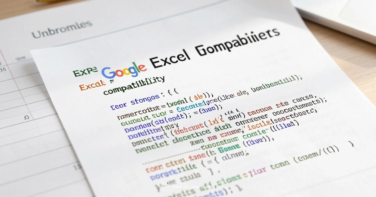 Formula Compatibility - How To Sheets