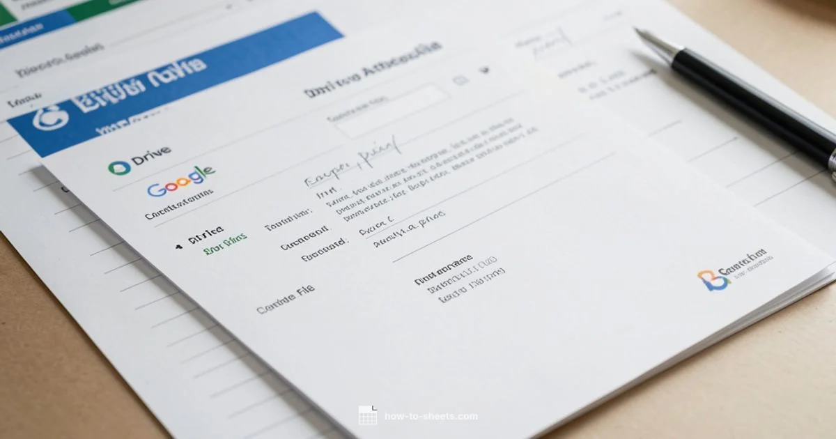 Attach Files to Sheets - How To Sheets