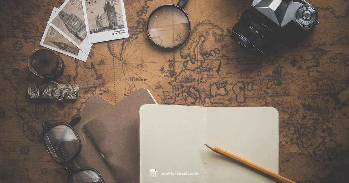 Itinerary Template Tips - How To Sheets