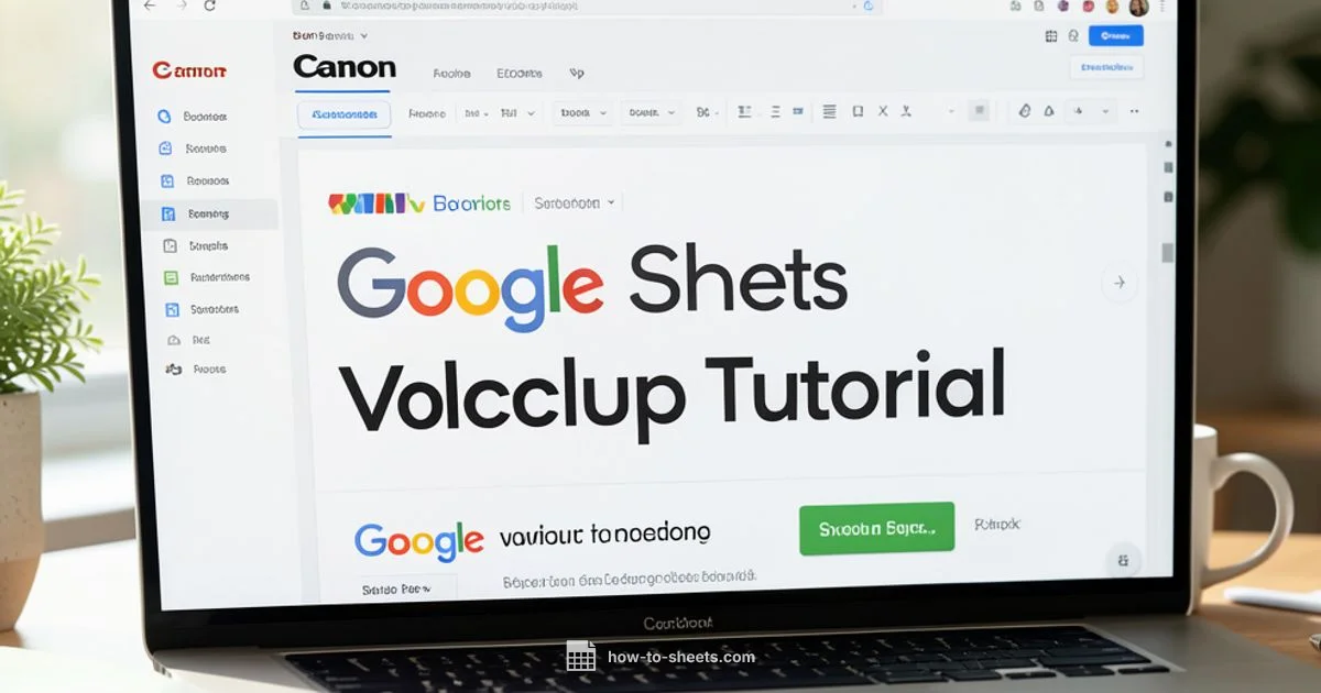 VLOOKUP in Sheets - How To Sheets