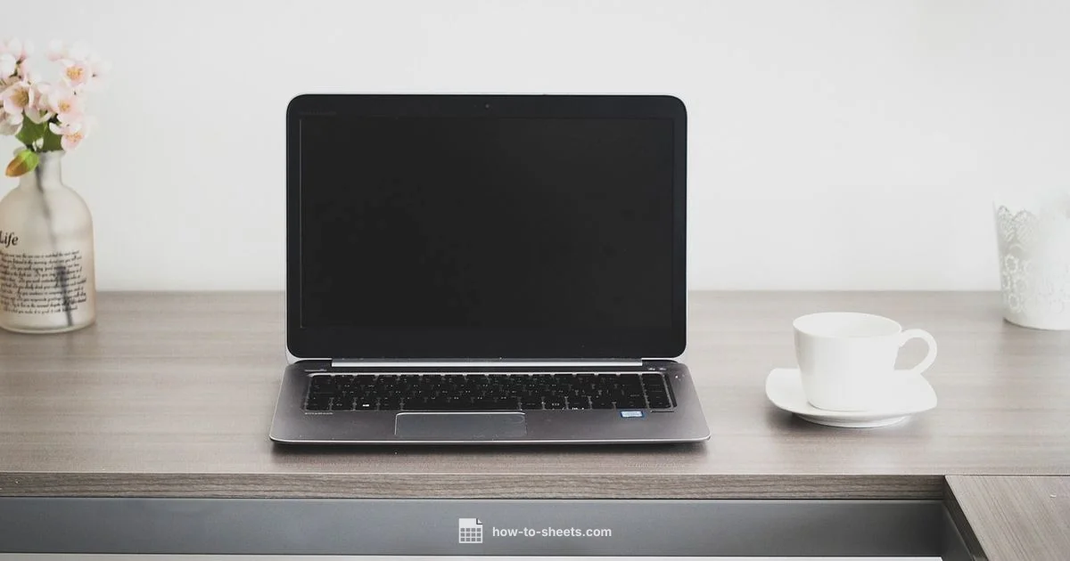 Monthly Budget Template - How To Sheets