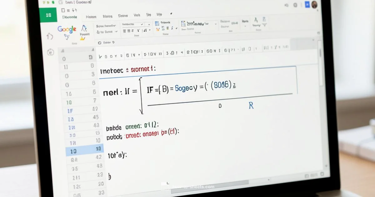 IF THEN in Sheets - How To Sheets
