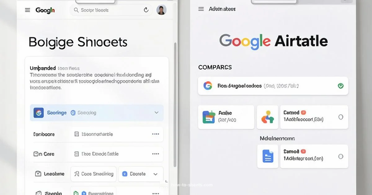 Sheets vs Airtable - How To Sheets
