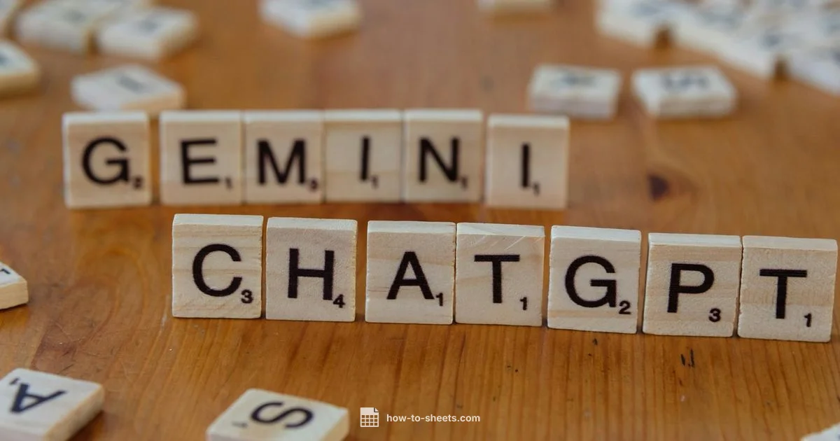 Gemini in Sheets - How To Sheets