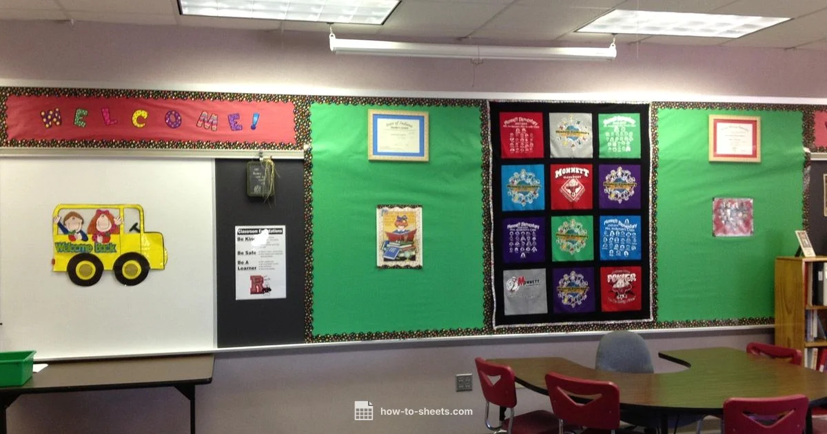 Classroom Templates in Sheets - How To Sheets