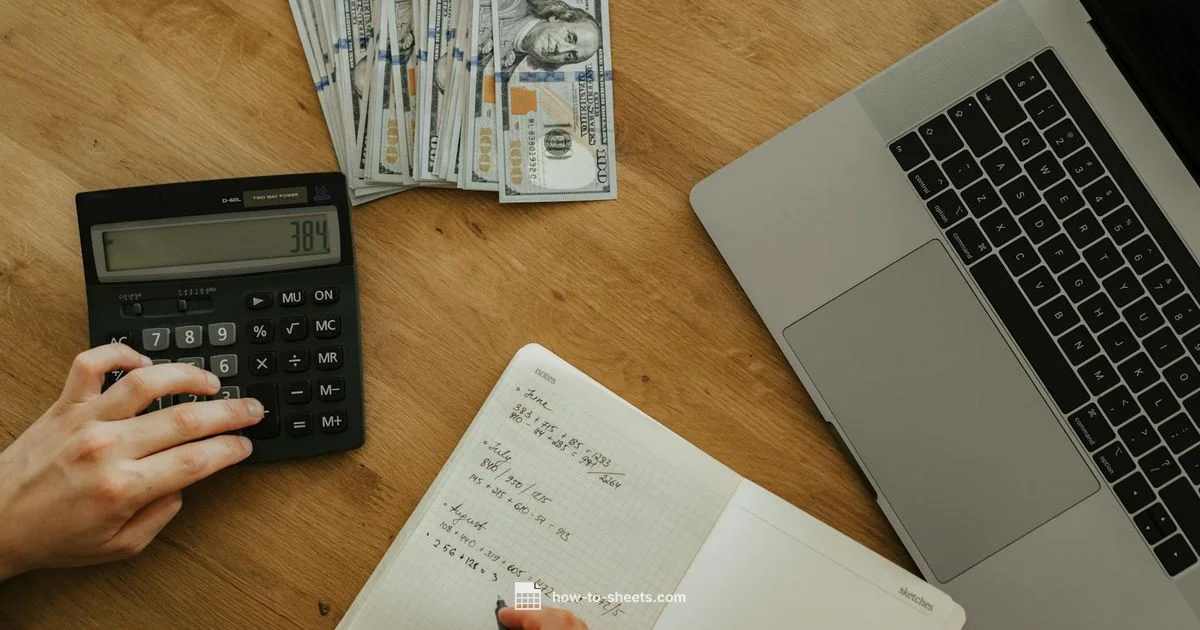 Free Budget Template - How To Sheets