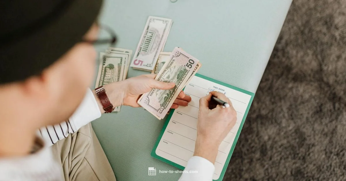 Budget Tracker - How To Sheets
