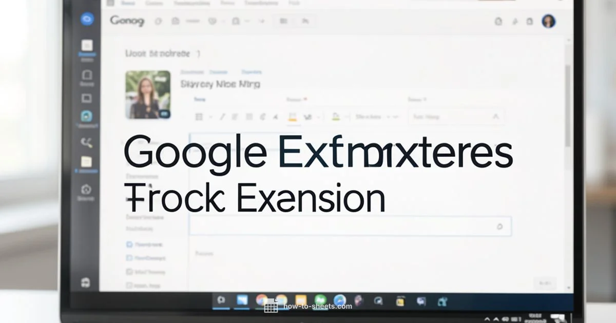 Extensions in Sheets - How To Sheets
