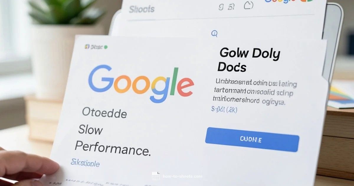 Fix Google Docs Lag - How To Sheets