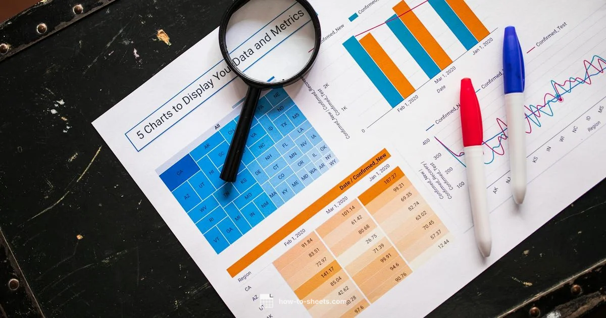 Broken Line Graph - How To Sheets