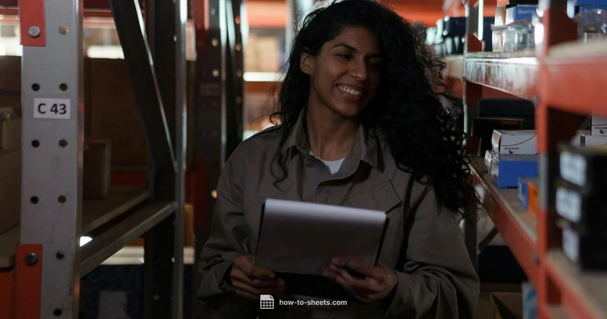 Inventory Tracker in Sheets - How To Sheets