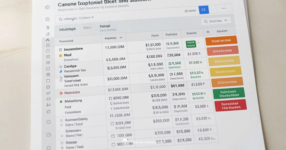 Table View in Sheets - How To Sheets