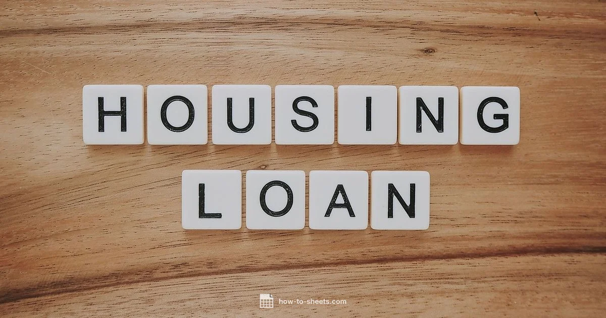 Amortization Schedule - How To Sheets