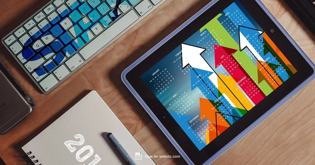 Monthly Calendar Template - How To Sheets