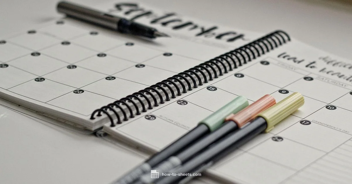 End-of-Month Formula - How To Sheets