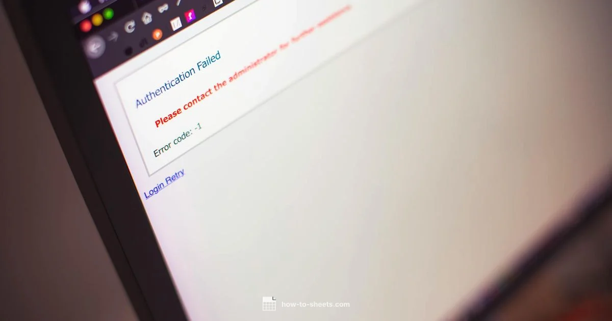 Fixing Sheets Errors - How To Sheets