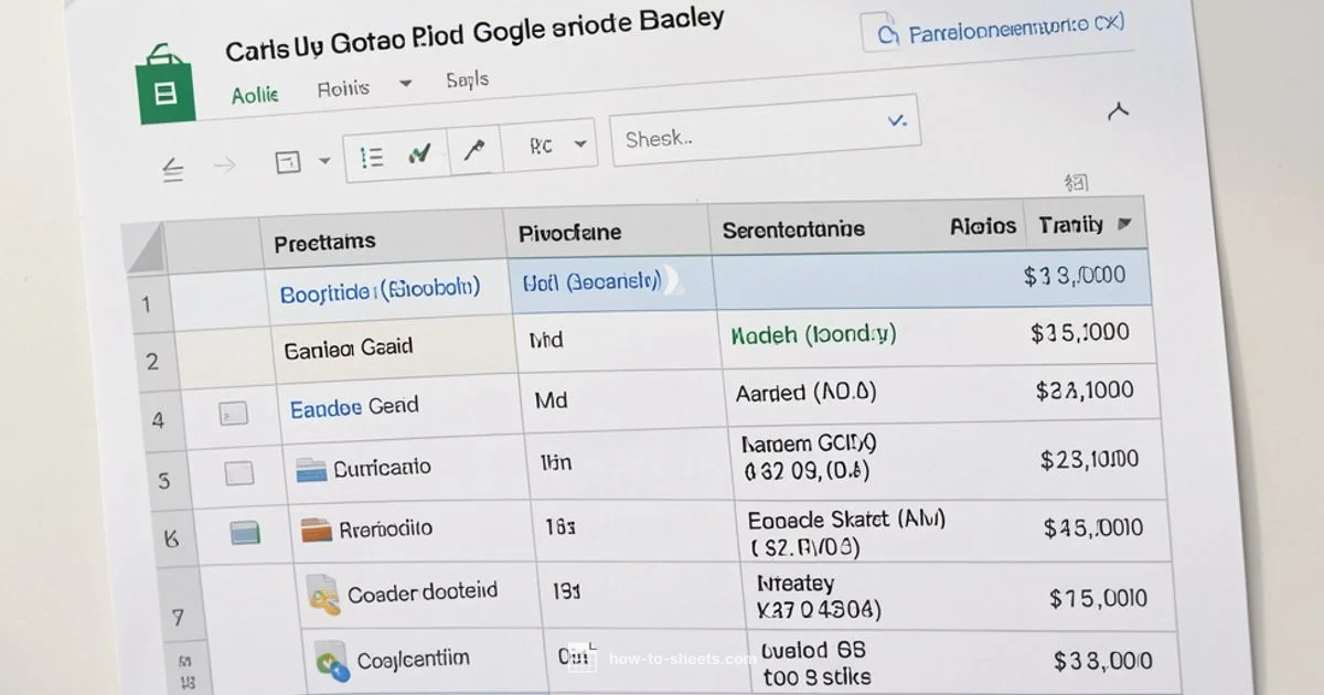 Pivot Table Guide - How To Sheets